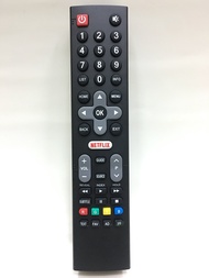 รีโมททีวี คูก้า Coocaa Smart TV รุ่นมีปุ่ม Netfix ใช้ได้กับทีวีรุ่นที่รีโมททรงคล้ายกับตัวนี้