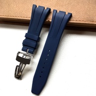 Rubber Silicone Watch Strap Fit AP Aibi 15400 Royal Oak Offshore Male 26mm Royal Oak