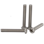 [ZHUIS] M3 M4 M5 M6 M10*35mm 40mm 45mm 50mm 55mm 60mm 304 316 Stainless Steel DIN7985 Bolt Phillips 