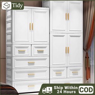 Durabox Clothes Storage Cabinet Locker Wardrobe With Door Plastic Drawer Cabinet With Hanger