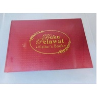 BUKU PELAWAT/VISITOR'S BOOK  Random colour
