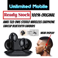 Awei TZ2 OWS Bone Conduction Headphones Open Ear Earphone Bluetooth Wireless Sport Earbud