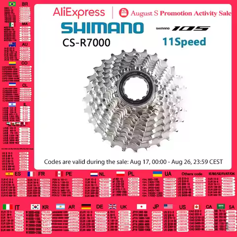 SHIMANO 105 R7000 11 Speed Road Cassette Sprocket 12-25T 11-34T 11-32T 11-30T 11-28T 105 R7000 Serie