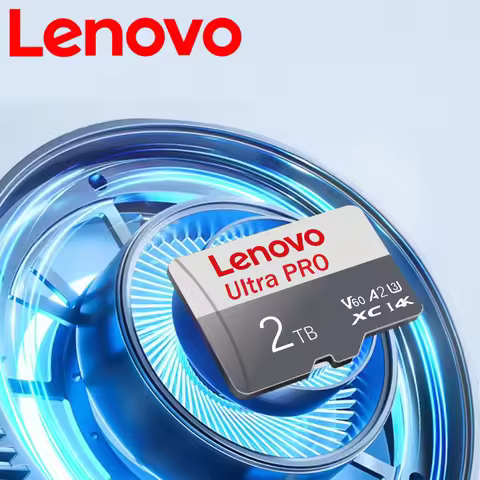 Lenovo 2TB 1TB Micro TF SD Card 128GB High Speed Memory Card V60 Mini SD Cards 512GB UHS-1 TF Flash 