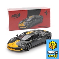 BBR Models Ferrari 296 GTB Assetto Fiorano Grigio Scuro 1/64  BBRFER64007