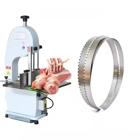 Bandsaw Blades Meat Bone Saw Machine Cutting Butcher Saw Blade Chicken Fish Cutting Custom length* 1