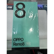 (DEMO UNIT) OPPO RENO 8 5G 8GB RAM 256GB ROM SHIMMER GOLD LIKE NEW