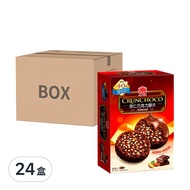 義美 杏仁巧克力酥片 榛果黑可可  140g  24盒