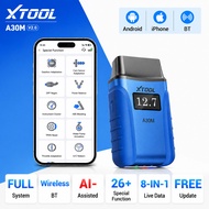 XTOOL A30M Car Full System Bidirectional Diagnostic Tool OBD2 Scanner with 26+ Resets Lifetime Free