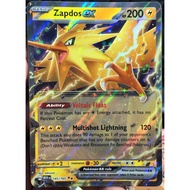 [KW2 Pokemon] [EN] Zapdos ex card - 145/165 - Ultra Rare