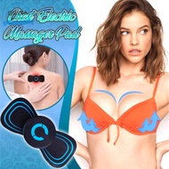 qswba Massage Pad Breast Enhancer Massager Chest Frequency 10 Modes Adjustable @ sg