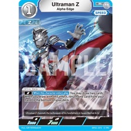Ultraman Card Game BP01-073 Ultraman Z, Alpha Edge | R | English Version