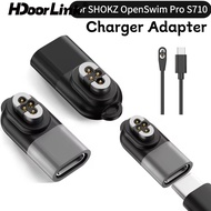 HdoorLink For Shokz Charger Adapter USB C Adapter Charger Converter USB C Charging Cable Adapter USB