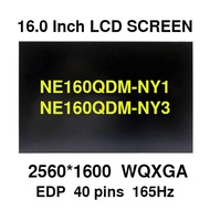 16-inch 2K QHD IPS High brush High brightness Laptop LCD Screen NE160QDM-NY1 For Acer Shadow Knight 