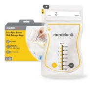 美國大特價‼️100pc Medela Easy Pour Breast Milk Storage Bags 美德樂易母乳儲存袋 7oz/210 毫升防漏保暖袋 快速冷凍 母乳 breastmilk 