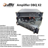 POWER AMPLIFIER SOUND SYSTEM BUILD UP | dBQ X2