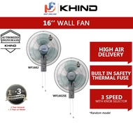 khind Khind Wall Fan (16") Kipas Dinding WF-1602SE WF1602SE WF1602