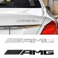 3D ABS Car Rear Trunk Badge Decal Letters Sticker For Mercedes Benz AMG A B C E G CLA C63 GLE63S E53
