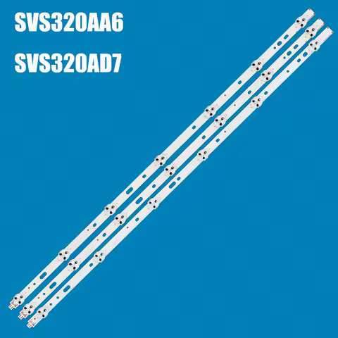 LED Backlight Strip For 32PFL3107H/12 SVS320AA6_6LED_Rev.5 SVS320AD7_7LED_REV.1 LTA320AP33 LC-32LD13