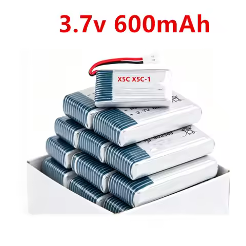 XH2.54 3.7V 600mah Rechargeable Battery + Charger For Syma X5 X5C X5SW X5SC CX-30 M68 905 QX80 K60 R