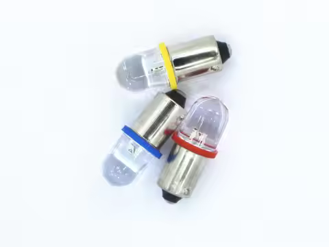 5PCS led 3v ba9s 24v ba9s 6v led ba9s 12v red blue green yellow white warm Instrument bulb Indicator
