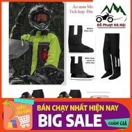 Motowolf MDL 0402B Raincoat Set – Integrated Shoe Cover, Led Light