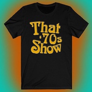 That 70'S Show Tv Series Logo Men'S Black T-Shirt