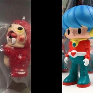 BlueMoonToy - Pigmon 比蒙 MOON MONSTER ALPHA 小月獸 12cm $400 / Brainchild Toys - BRAIN CHILD 20cm $800 /