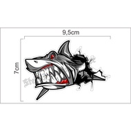 Shark print Sticker, shark Sticker