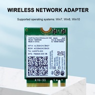 [Hot K] 1200M Internal Network Adapter Dual Band 2.4G 5G WiFi Wireless Network Card Bluetooth-compatible 4.0 NGFF M.2 for Desktop Laptop