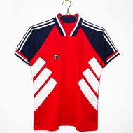 1994/95 Season NW Home Red Retro Short-Sleeve Embroidered Football Jersey