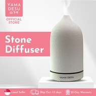 Yama Desu Stone Diffuser, Ceramic Ultrasonic Essential Oil Diffuser for Aromatherapy