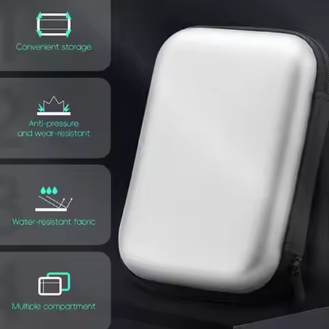 Protable Bag for MIYOO MINI PLUS /R35S / ANBERNIC RG35XX/RGB20S / XU10 Waterproof Protective Case Co