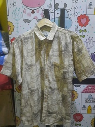 Kemeja Pria Warna Krem Preloved | Kemeja | Kemeja Pria | Kemeja Preloved