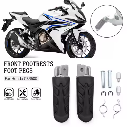 Foot Peg Front Rider Footrest for Honda NC700 NC700X NC750 NC750X NC750XD 12-19 CB250 HORNET 98-10 C