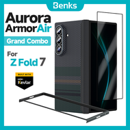 Benks Aurora ArmorAir Kevlar front and rear case protective cover+GlassWarrior AR screen protector f