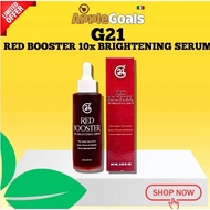 G21 Red Booster Serum 10x Brightening Whitening & Anti Aging 60ml Serum Mix In Lotion Bleaching