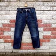 levis 513 二手牛仔褲-正品 修身 日版 彈性-(levis 08513-0842)-W32