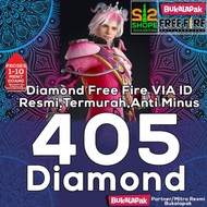 TOP UP 405 Diamond Free Fire - DM FF TERMURAH