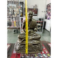 2562 Lp Thong 9” Ner Thong Deang Wat Banrai 9寸龙婆通铜质金身，编号79 ( 12x15寸高)