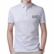 Armani Exchange EA7 men short sleeved breathable and comfortable casual business office formal men l