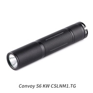 Convoy S6 black  SFT40 SFT-25R 18650 Flashlight