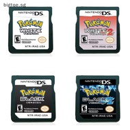 [bigtoe] Pokemon DS 3DS NDSi NDS Lite Game Card 23 In 1 Gold Heart Gintama / Beauty Black White Card Game Card [SG]