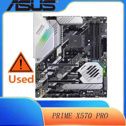 ASUS X570-PRO Motherboard AM4 AMD X570 DDR4 128GB PCI-E 4.0 HDMI SATA III USB3.2 ATX Ryzen 3 3200G 5