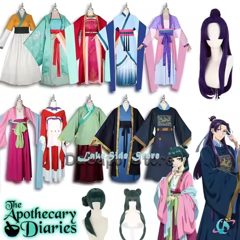 CosplayThe Apothecary Diaries S2 Maomao Jinshi Gyokuyou Maidservant Consort Cosplay Costume Anime Ha