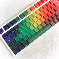 Low-Profile JWA Keycaps - Ultra-Thin PBT Dye-sub Side print Compatible with NuPhy and Keychron Mecha
