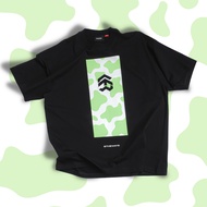 Áo thun tay ngắn cổ tròn họa tiết Bò Sữa 5THEWAY /milky way/ VERTICAL DROP SHOULDER TEE