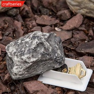 CRAFTSERIES Key Hider Decorative Fake Rock Front Door Stone Look Key Box Resin Spare Key Hidden Stor