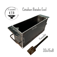 Cetakan Batako Engsel 33x15x8 manual murah