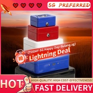 [cash box]Double Layer Money Storage Box Iron Cash Box Coins And Jewel Deposit Security FHMZ
